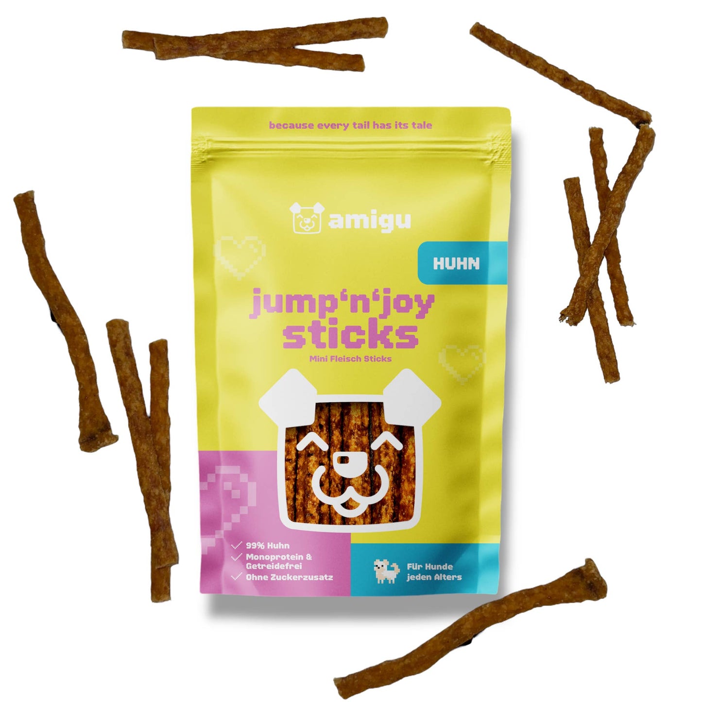 jump'n'joy - Fleischsticks Huhn | 100g