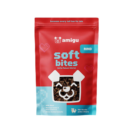 Soft bites - Saftige Fleischwürfel Rind | 100g