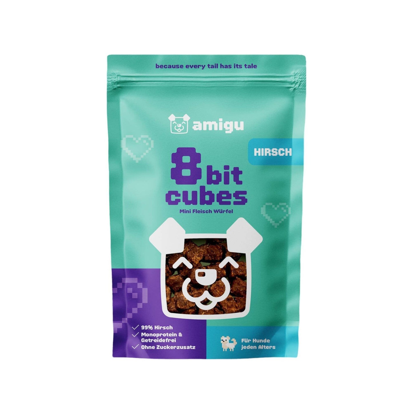 Bit cubes - Kleine Fleischwürfel Hirsch | 100g